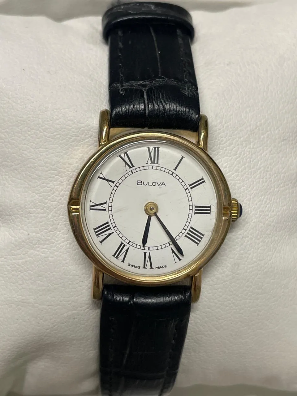 Bulova Ladies' Gold-Tone Watch - Unique Bezel, Brand New - $3K APR w/ COA!