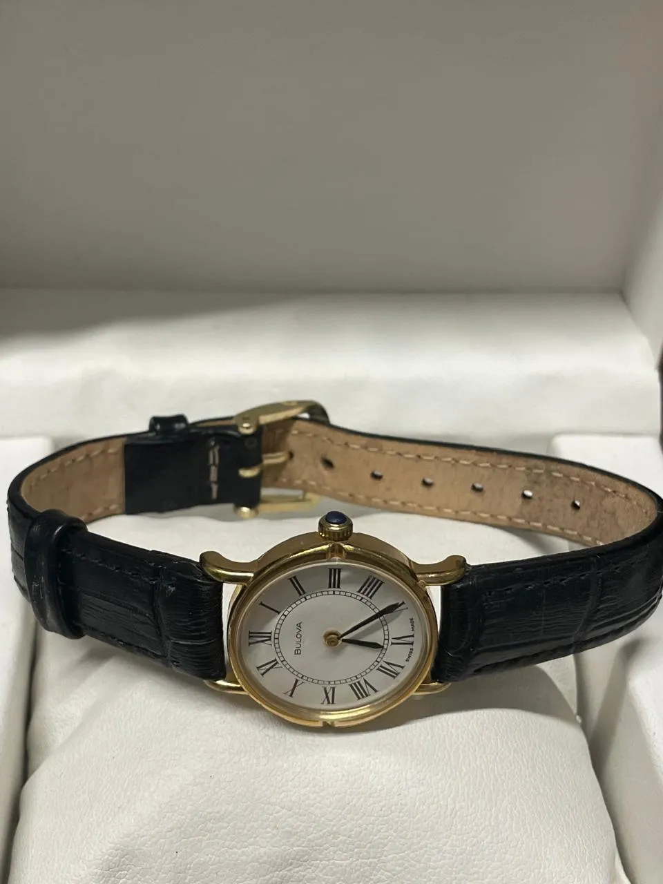 Bulova Ladies' Gold-Tone Watch - Unique Bezel, Brand New - $3K APR w/ COA!