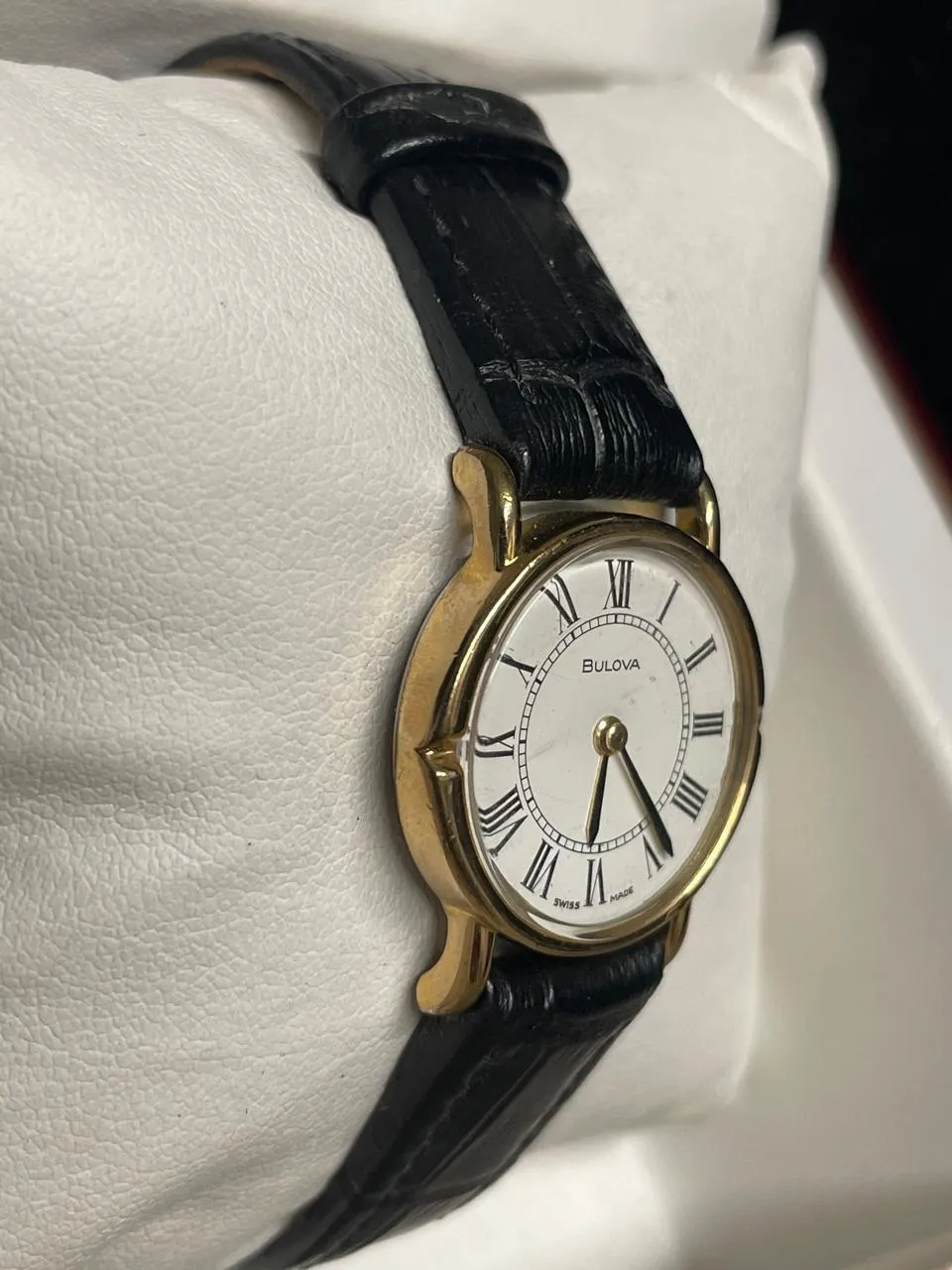 Bulova Ladies' Gold-Tone Watch - Unique Bezel, Brand New - $3K APR w/ COA!