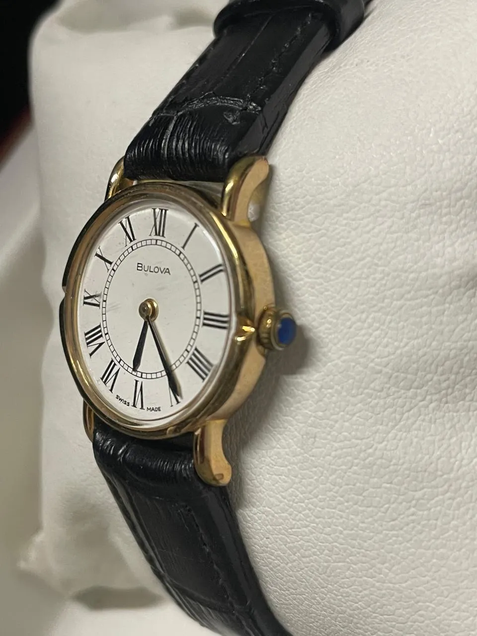 Bulova Ladies' Gold-Tone Watch - Unique Bezel, Brand New - $3K APR w/ COA!