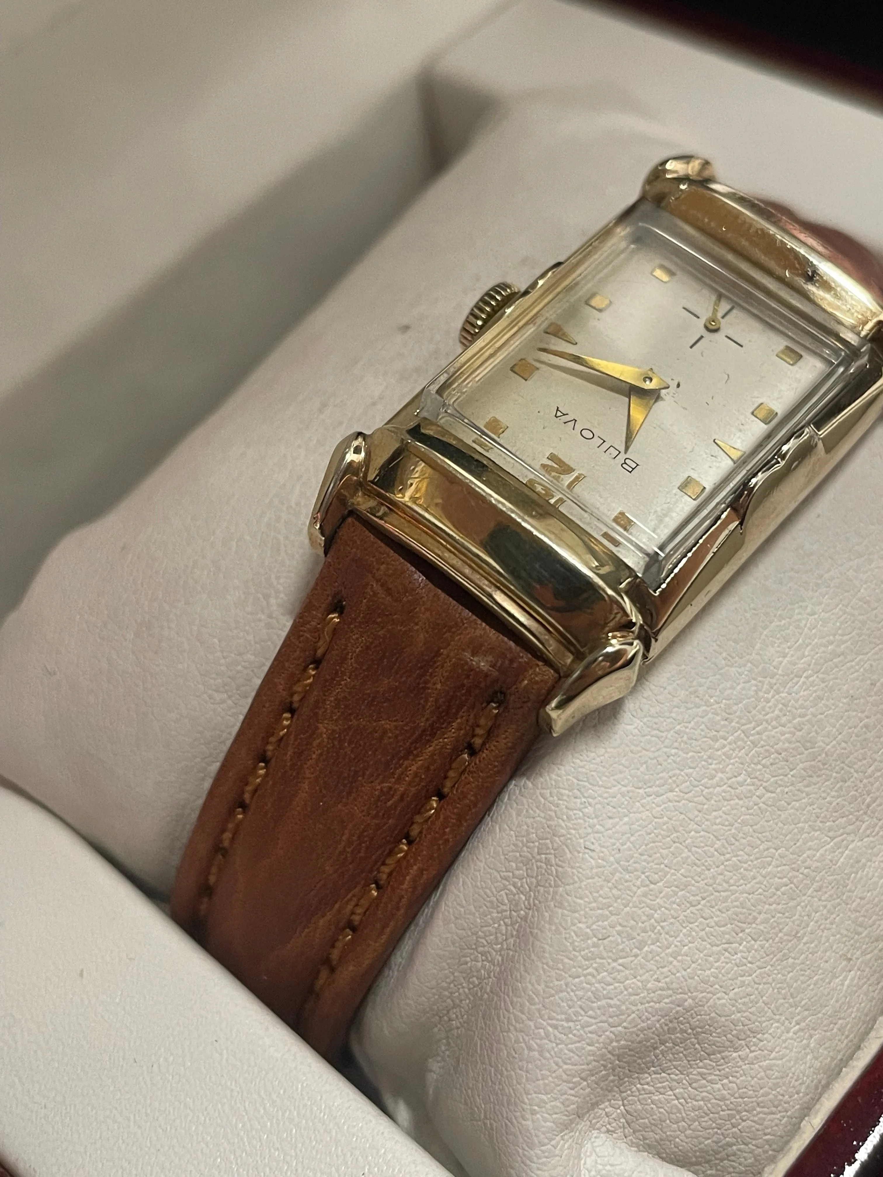 Bulova Vintage 1940s 10K RGP with Hooded Lugs Men's Wristwatch - $8K APR w/ COA!