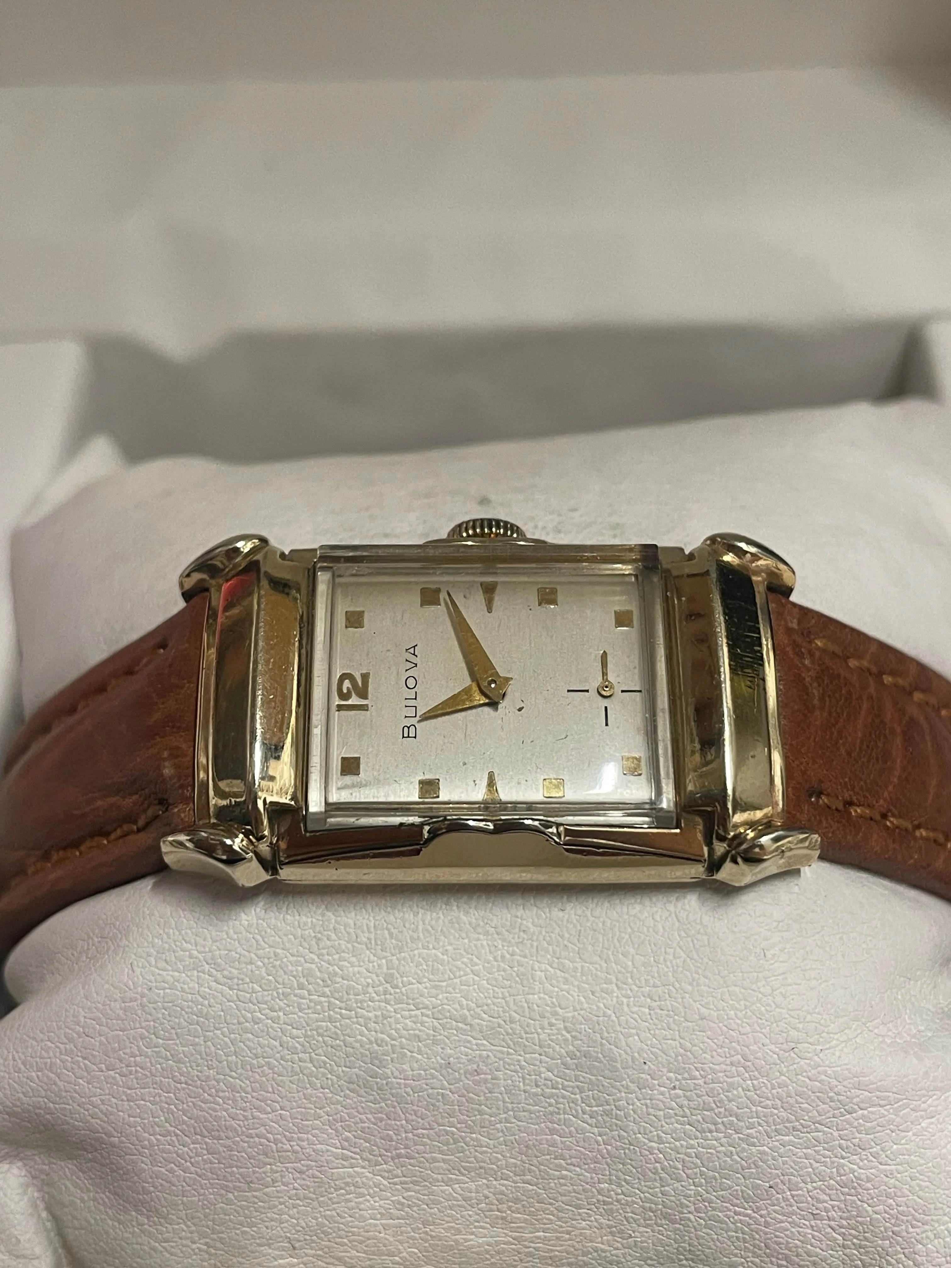 Bulova Vintage 1940s 10K RGP with Hooded Lugs Men's Wristwatch - $8K APR w/ COA!