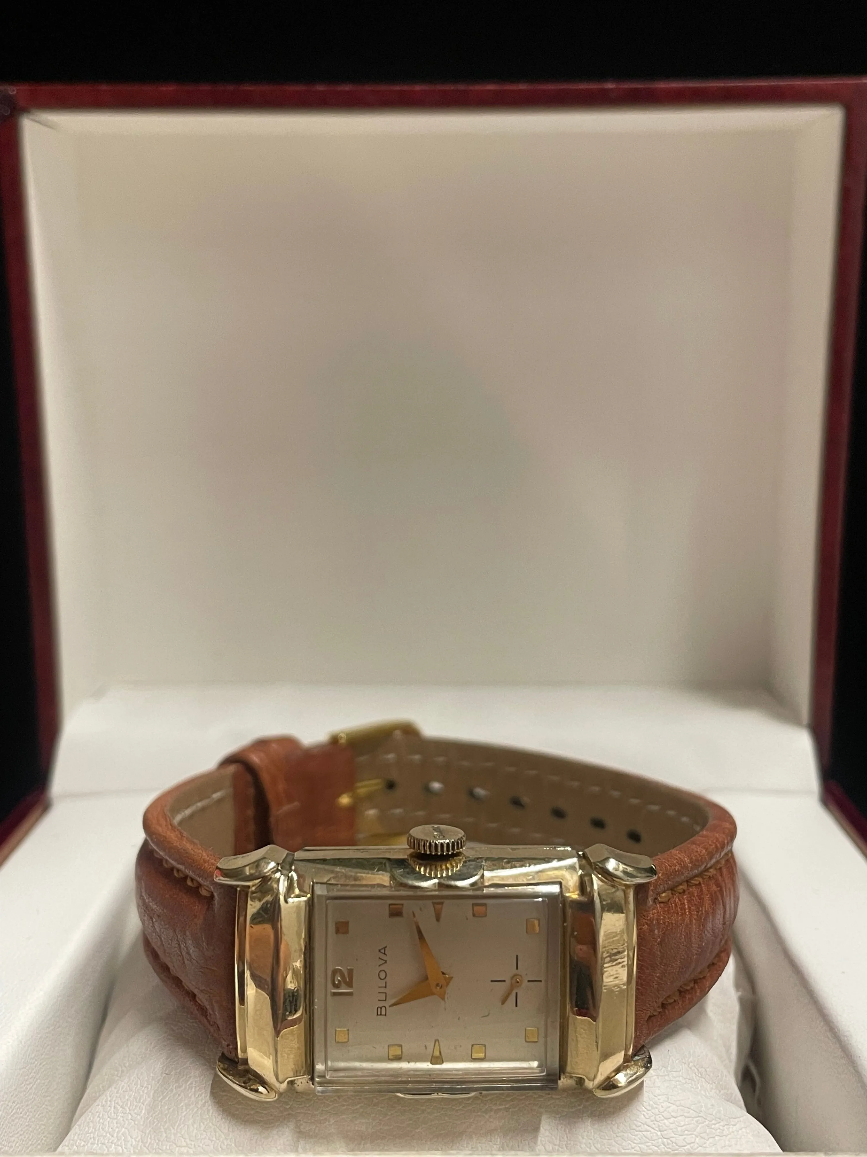 Bulova Vintage 1940s 10K RGP with Hooded Lugs Men's Wristwatch - $8K APR w/ COA!