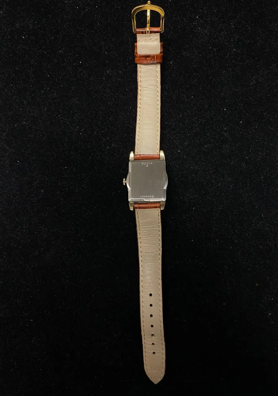 BULOVA Vintage 1940's Unique Wristwatch Design Gold Tone Dial - $6K APR w/ COA!