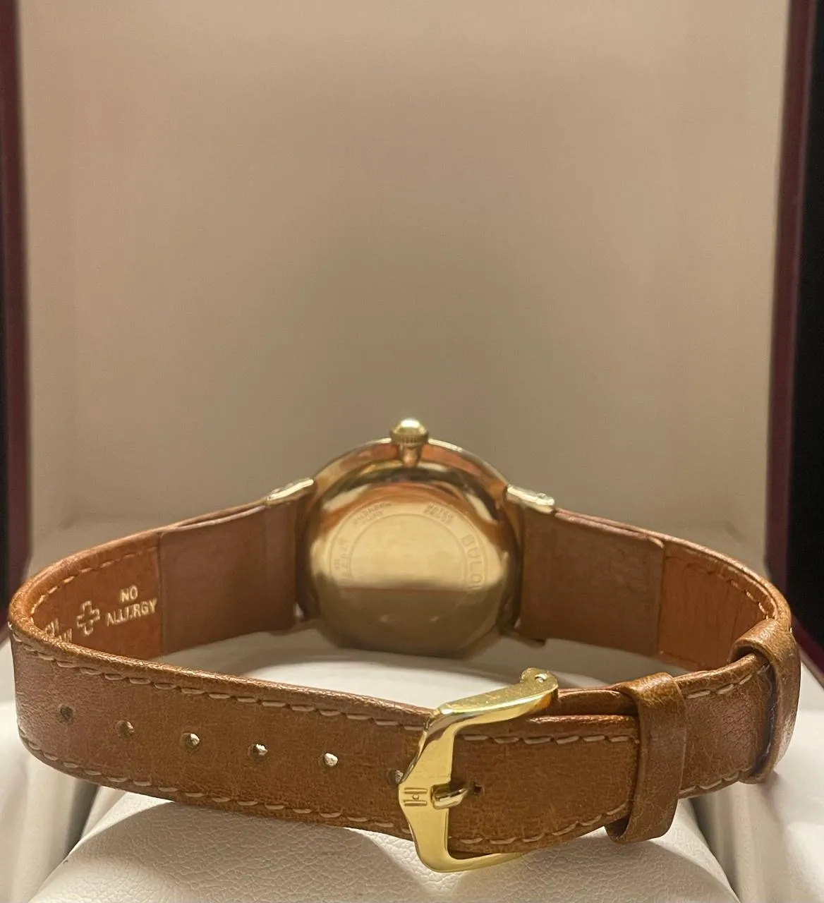 Bulova Vintage 1950s Men’s Watch, 10K RGP, Gold Dial, Strap - $6K APR w/ COA!!!!