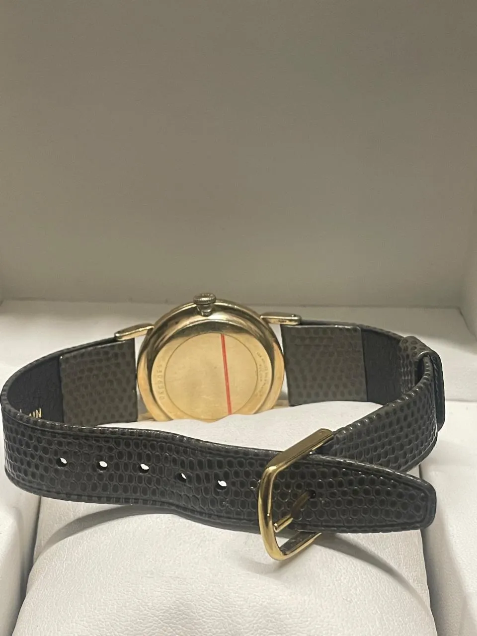 Bulova Vintage 1950s Watch - Unique Design, Gold & Black Dial- $10K APR w/ COA!!