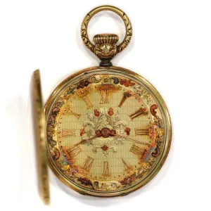 c. 1907 Vacheron & Constantin 18K Gold Pocket Watch 21 Jewel Size 18s
