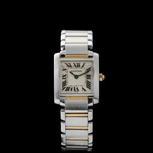 Cartier - 2016 Tank Française 18K Yellow Gold & Steel