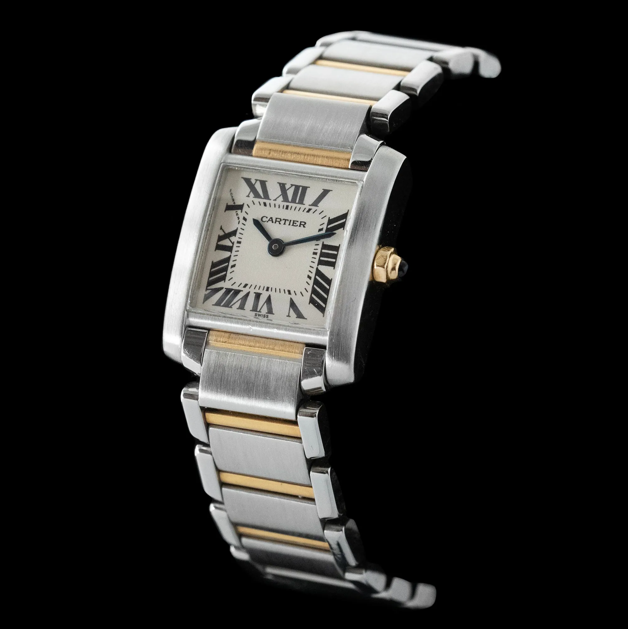 Cartier - 2016 Tank Française 18K Yellow Gold & Steel
