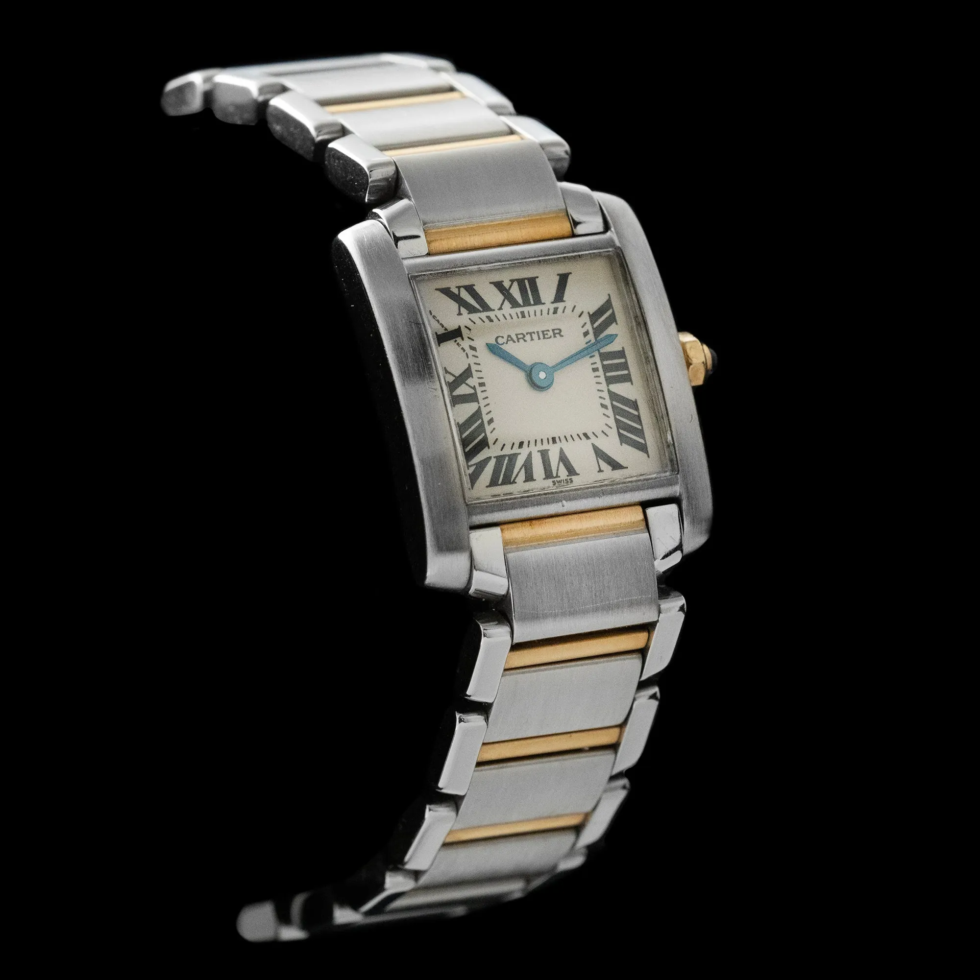 Cartier - 2016 Tank Française 18K Yellow Gold & Steel