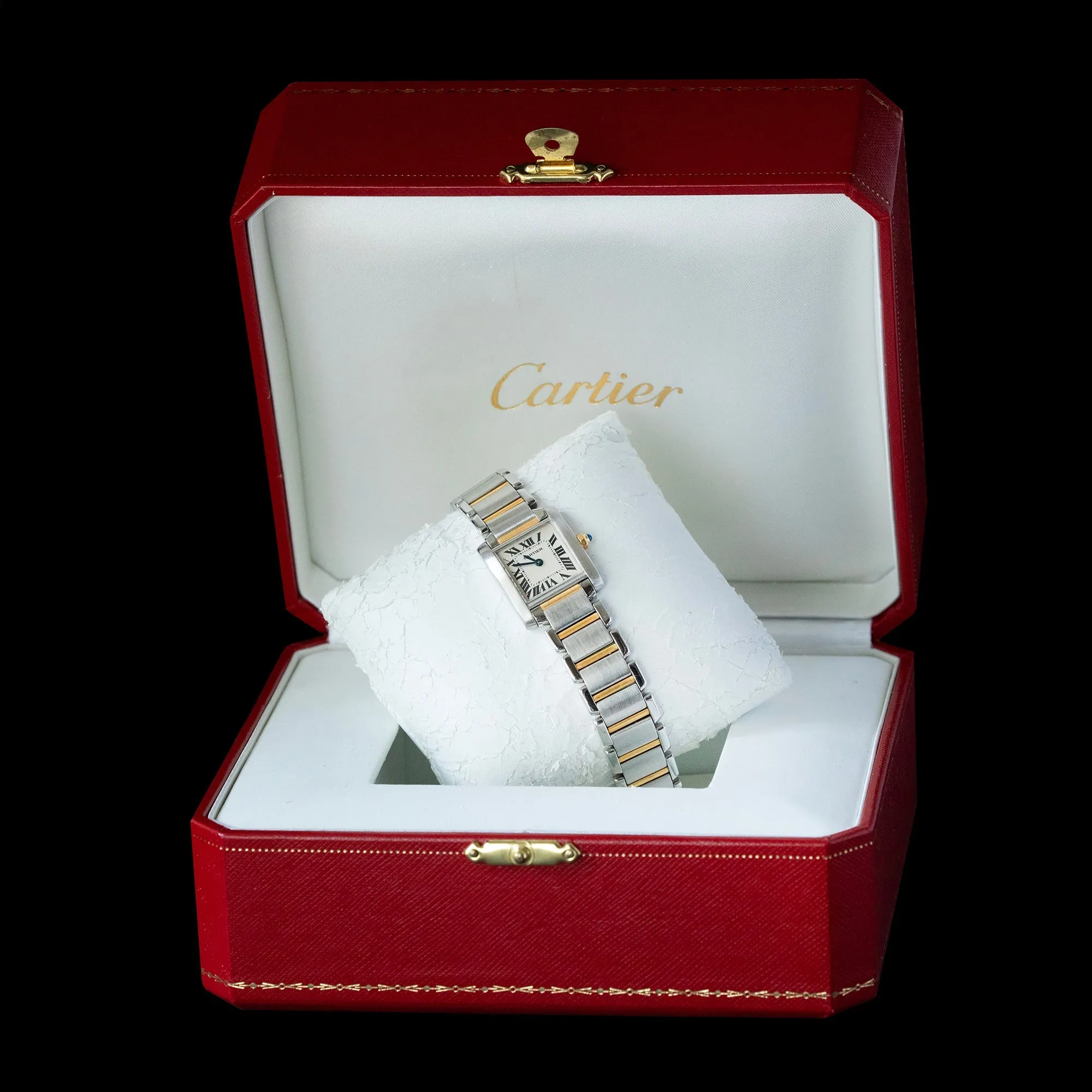 Cartier - 2016 Tank Française 18K Yellow Gold & Steel