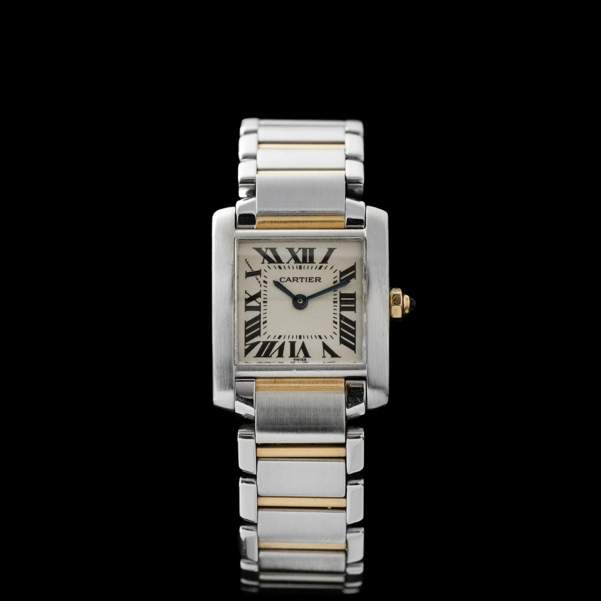 Cartier - 2016 Tank Française 18K Yellow Gold & Steel