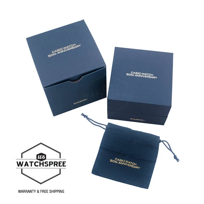 Casio Edifice ECB-2000 Lineup SOSPENSIONE 50th Anniversary Tough Solar Bluetooth® Blue Alcantara Material Band Watch ECB2000SS-2A ECB-2000SS-2A