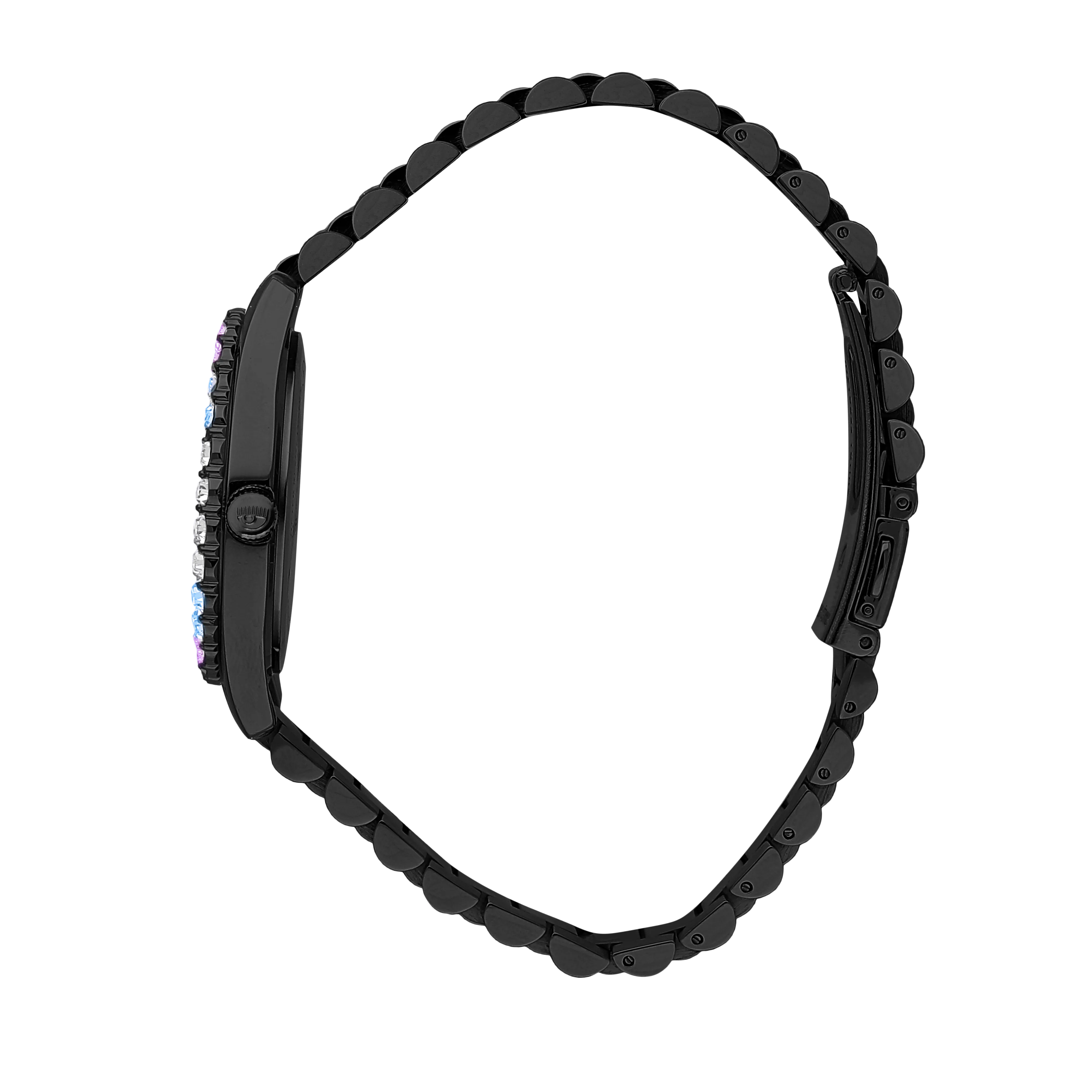 Chiara Ferragni Everyday Black Zircon 34mm Watch