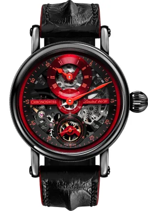 CHRN Watch Flying Grand RegulatORS Skeleton