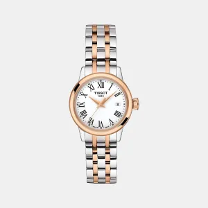 Classic Dream Women White Dial Analog Stainless Steel Watch T1292102201300
