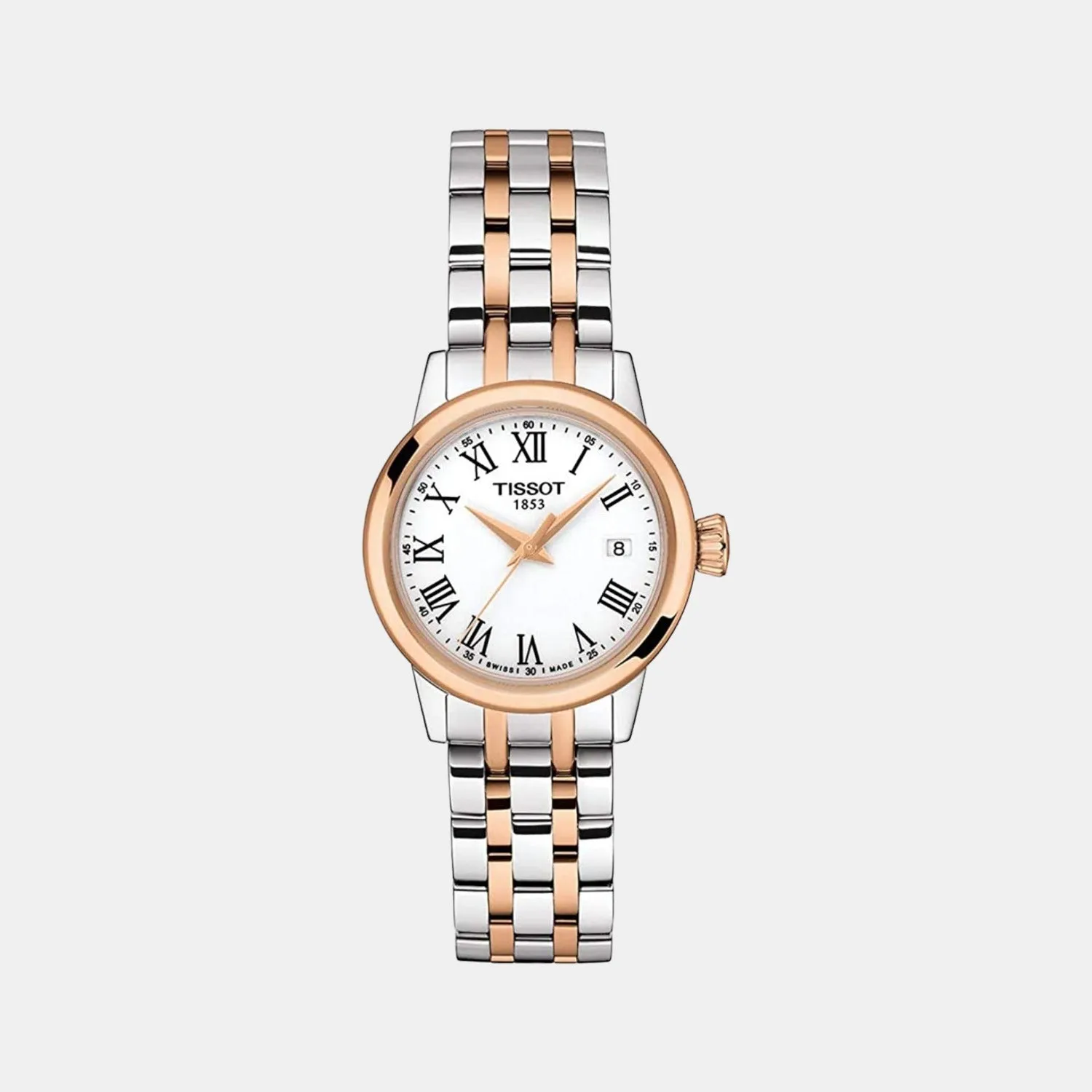 Classic Dream Women White Dial Analog Stainless Steel Watch T1292102201300