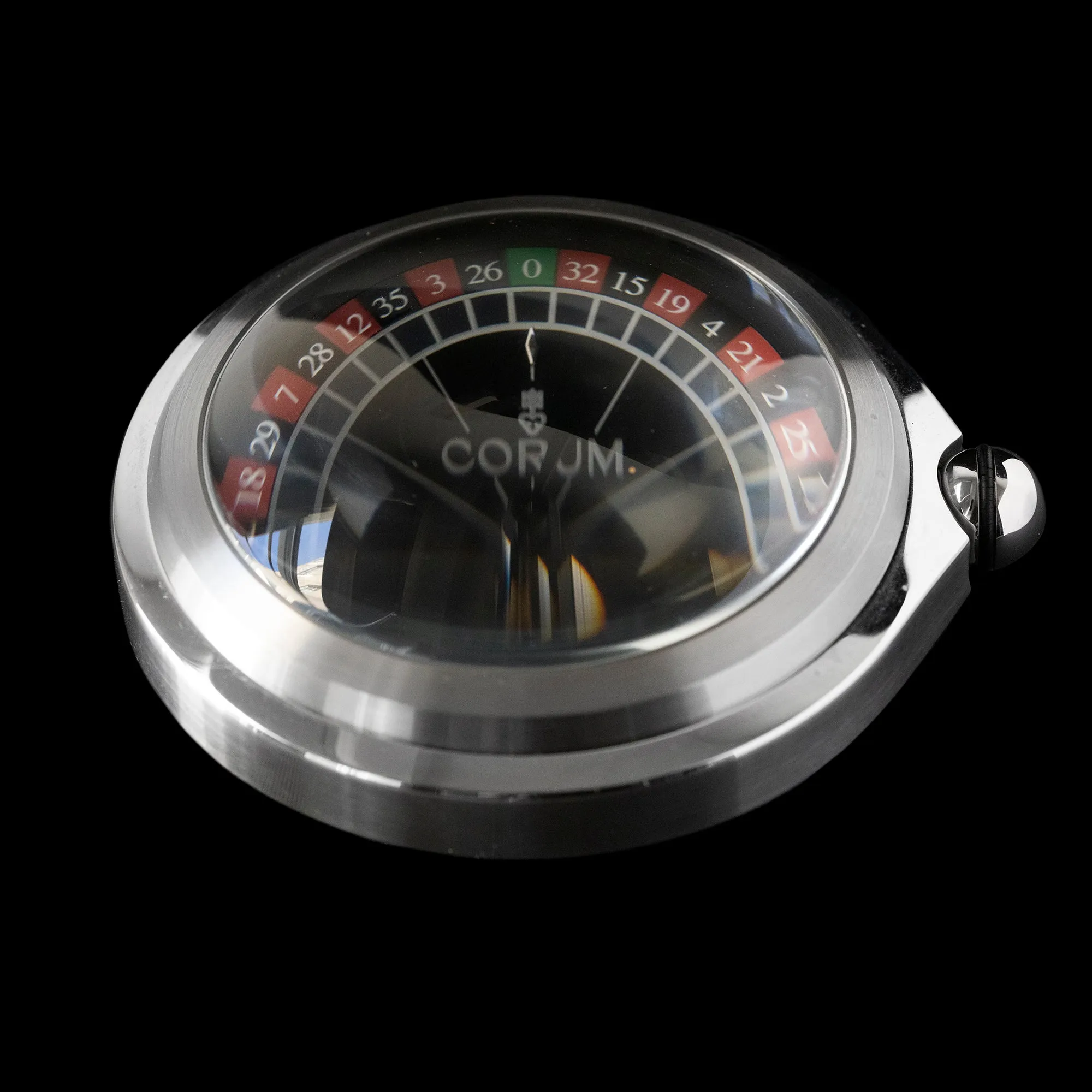 Corum - Bubble Roulette Table Clock