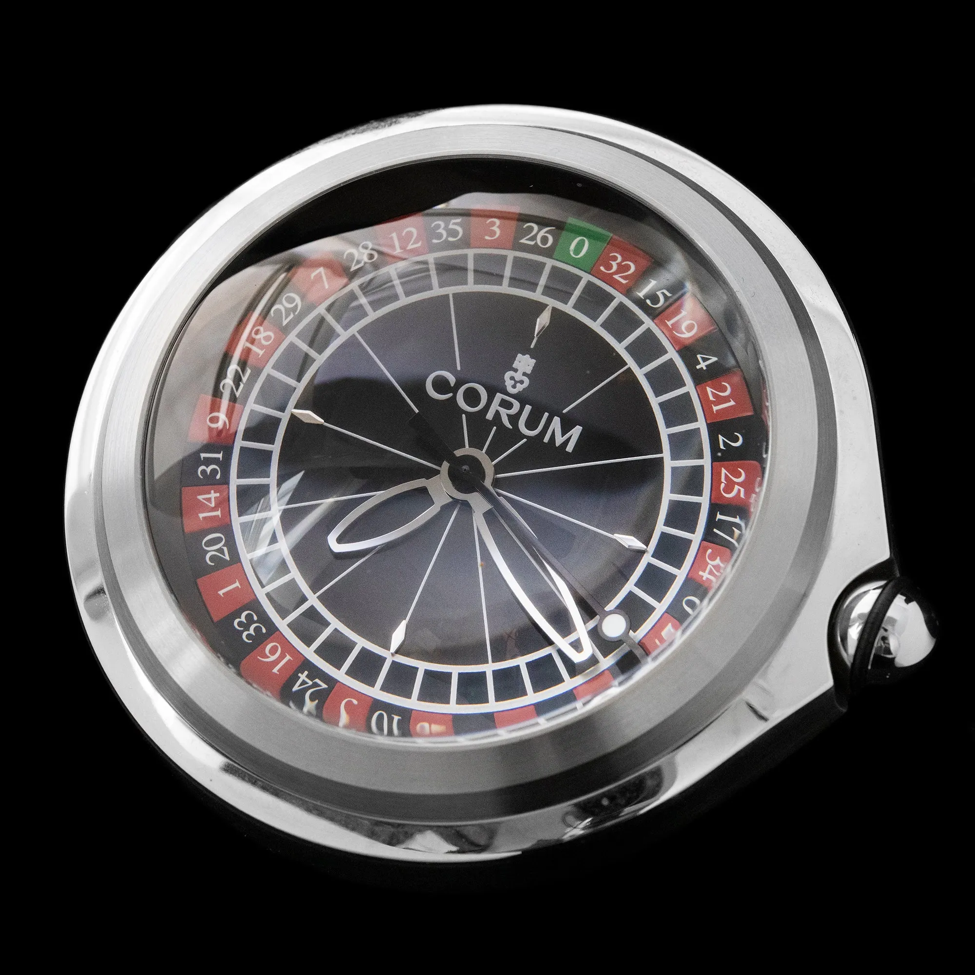 Corum - Bubble Roulette Table Clock
