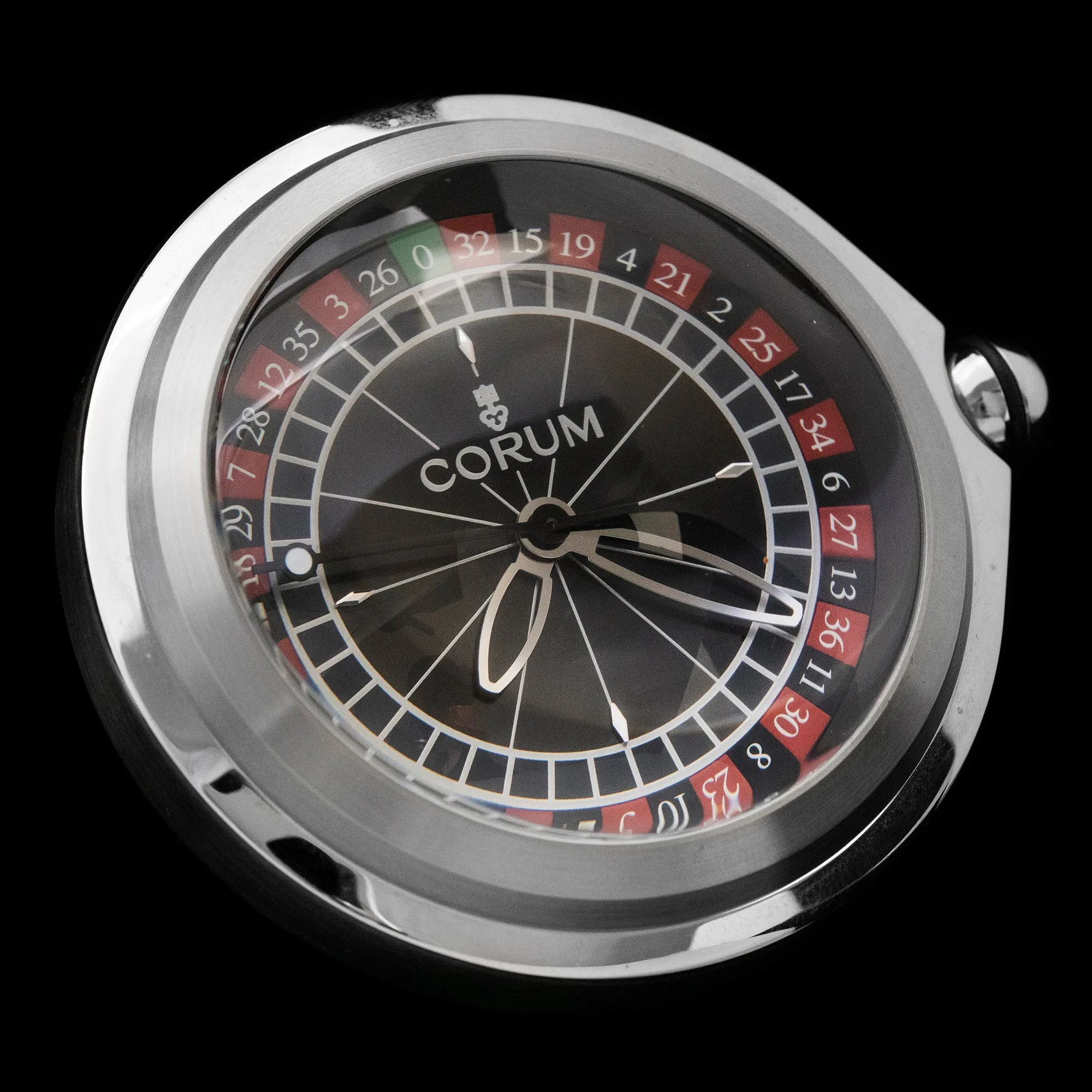 Corum - Bubble Roulette Table Clock