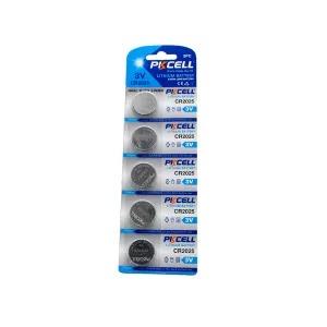 CR2025-5B (N) 3.0V, 0 Hg, 150mAh Battery