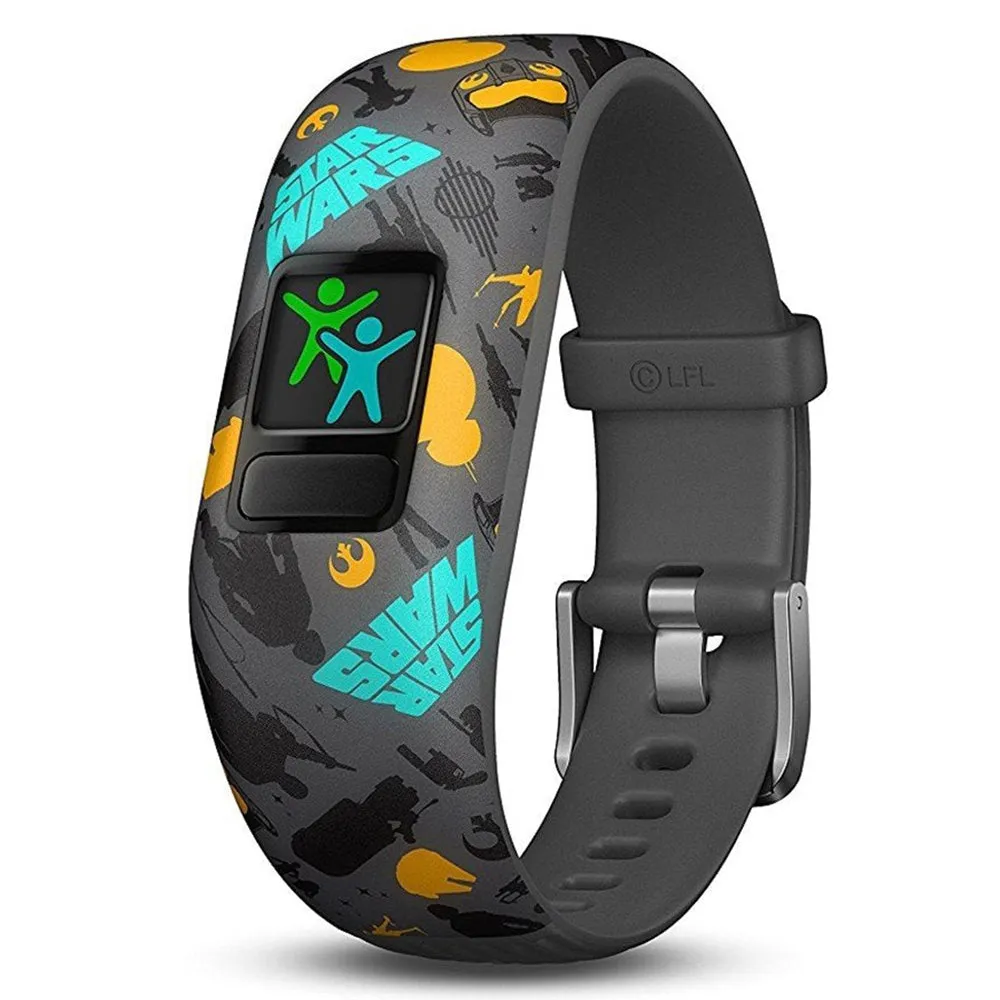 Garmin vivofit jr. 2 Activity Tracker for Multicolored Band Black Dial Smart Watch - 010-01909-31
