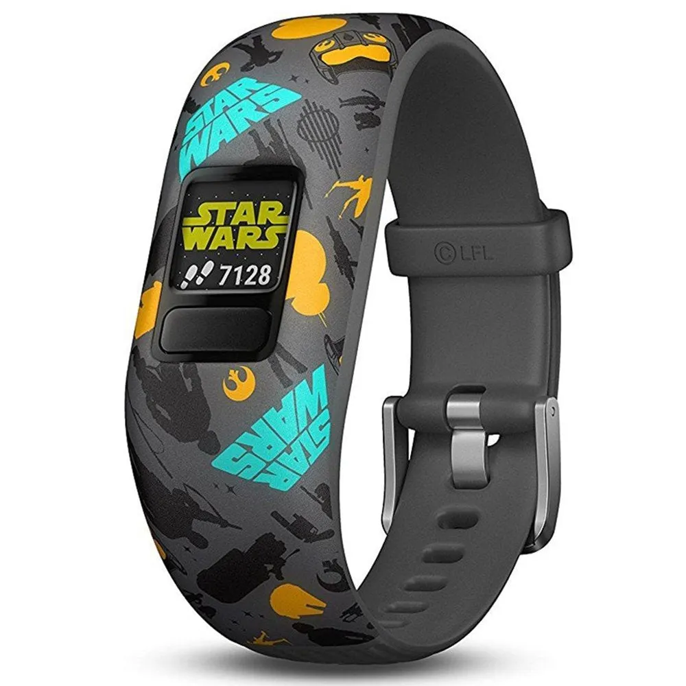 Garmin vivofit jr. 2 Activity Tracker for Multicolored Band Black Dial Smart Watch - 010-01909-31