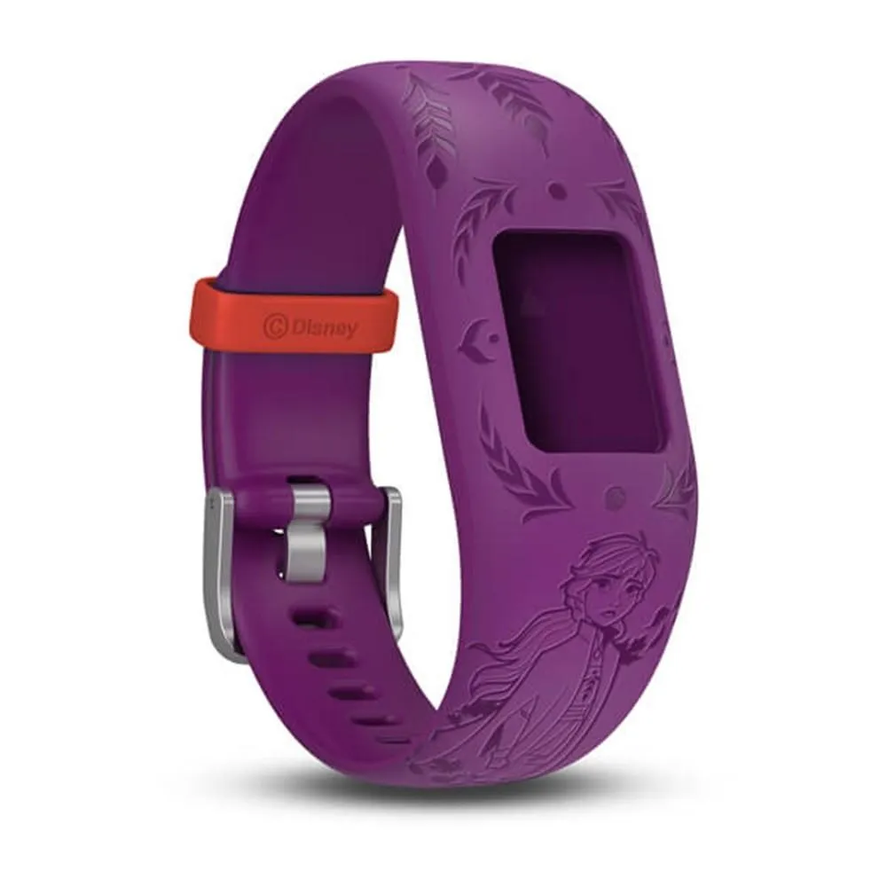 Garmin vivofit Jr 2 Kids Disney Frozen 2 Anna Elsa Silicone Band Fitness/Activity Tracker Smart Watch - 010-01909-44