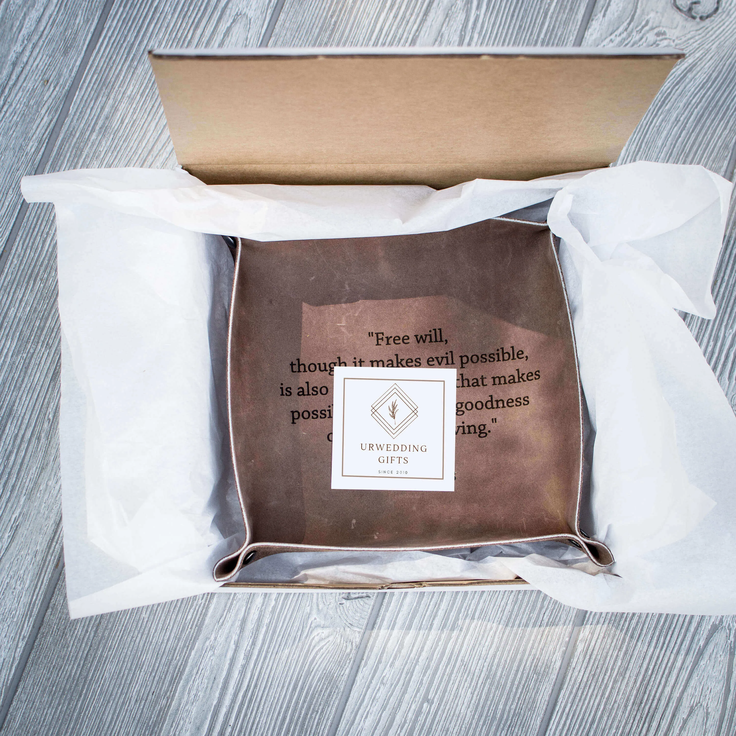Groomsmen Gift Custom Leather Valet Tray Personalized Catchall Monogram Desk Organizer Engraved Groomsmen Gifts