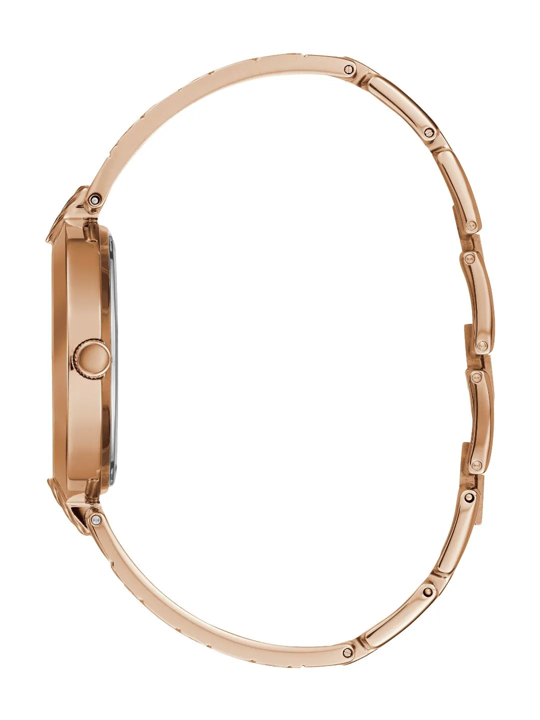 Guess Analog Rose Gold Dial Women's Watch - W1228L3