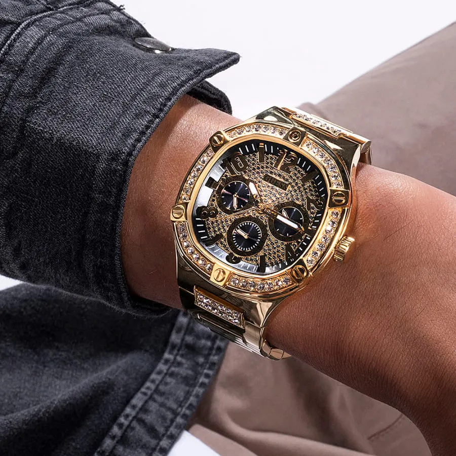 Guess Duke Men's Gold Watch GW0576G2