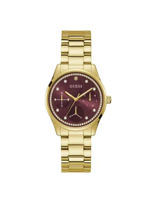 Guess Red Dial Women Analog Watch - GW0659L5