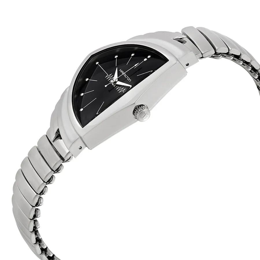 Hamilton Ventura L Black Dial Asymmetric Men's Watch H24411232