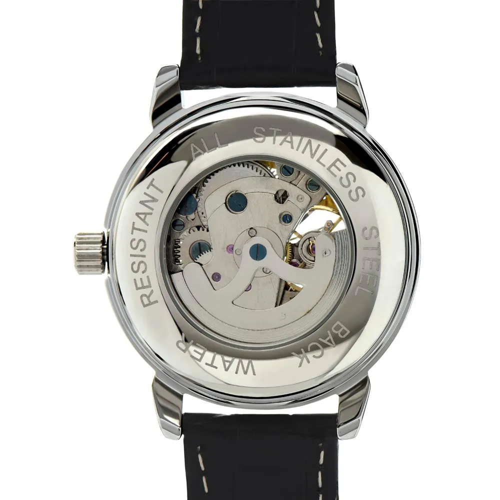 HeartFelt Gift for Husband Men's Openwork Watch