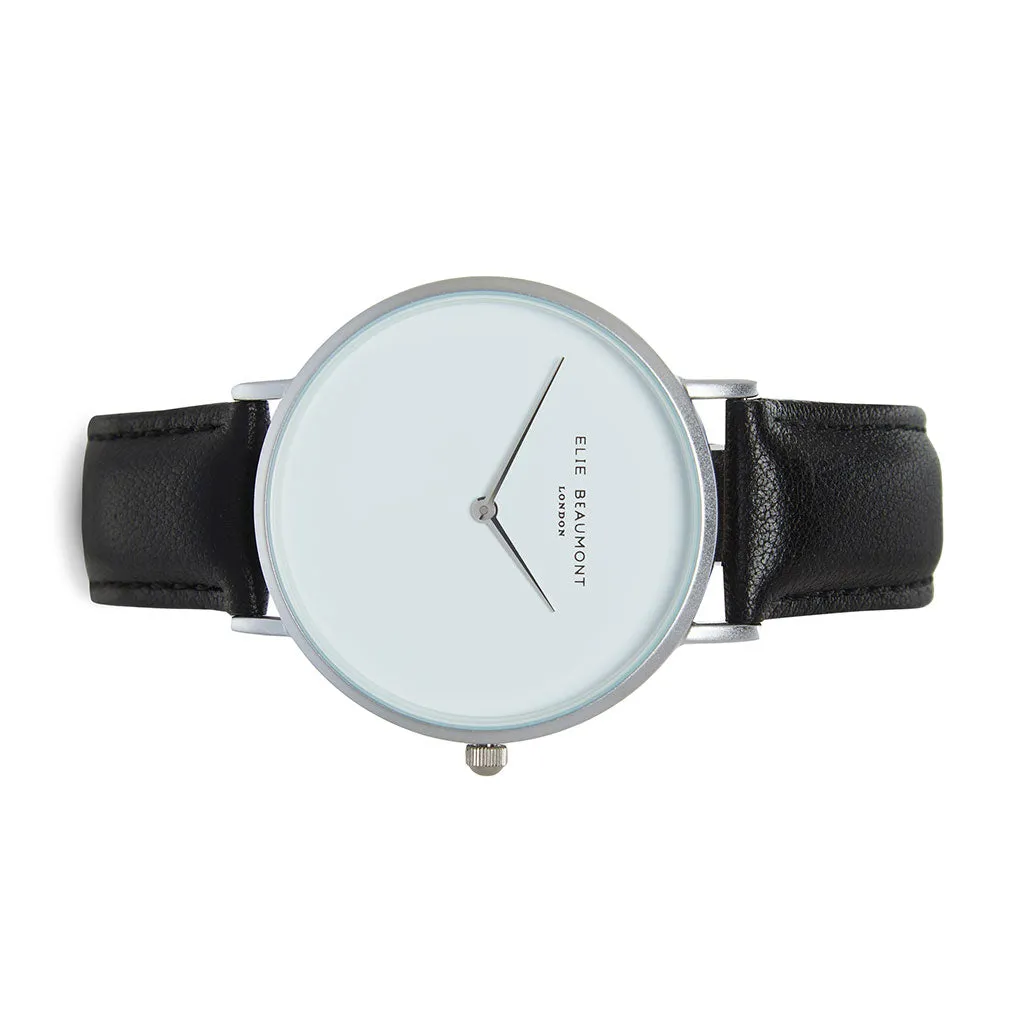 Hoxton White Dial Black