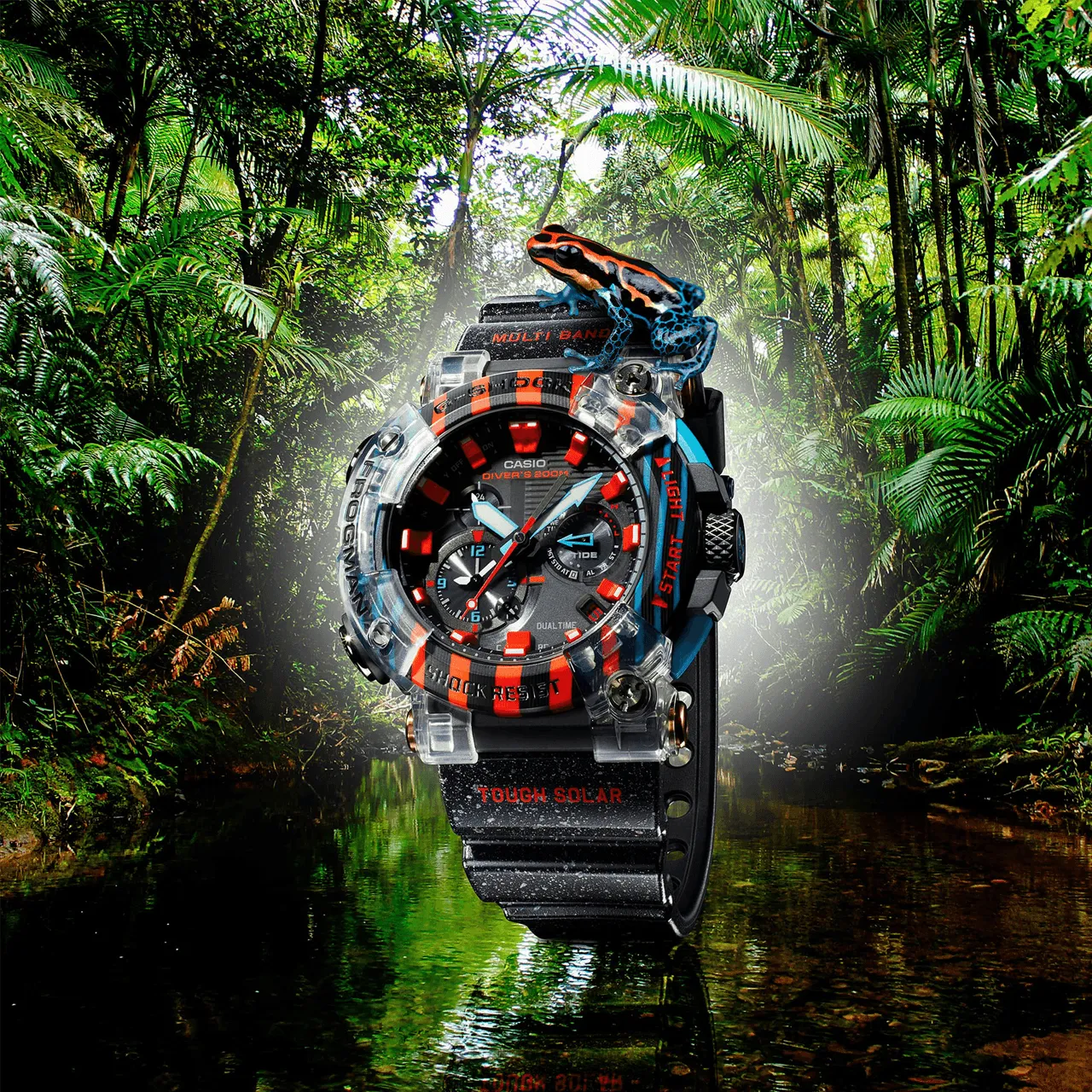Limited Edition 'Poison Dart' Frogman Divers Watch - GWFA1000APF-1A