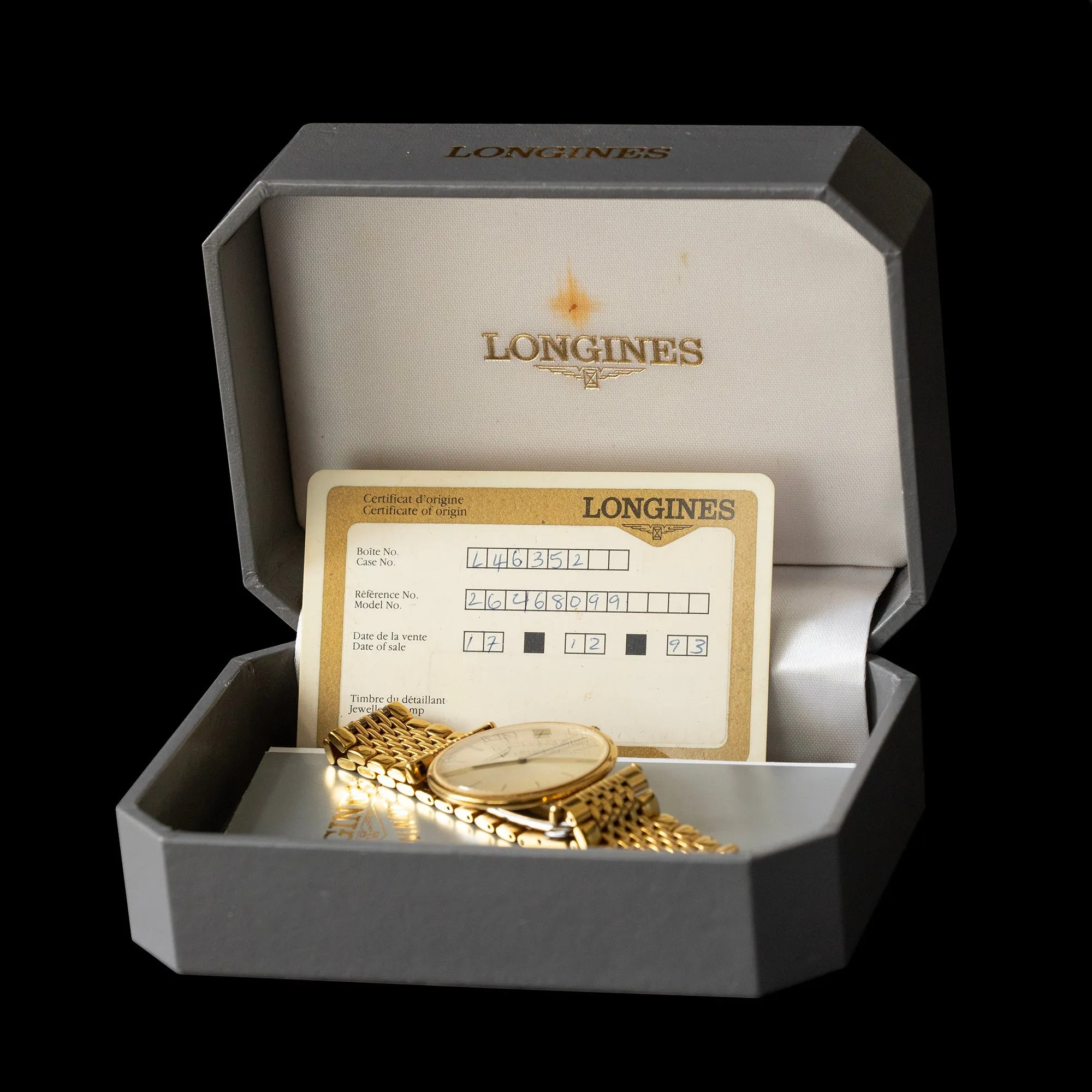 Longines - 1993 La Grande Classique 33mm