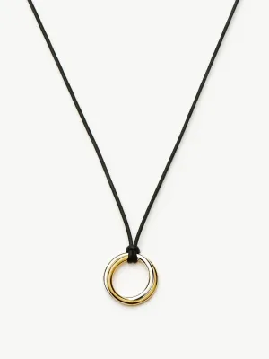 Lucy Williams entwine pendant cord necklace