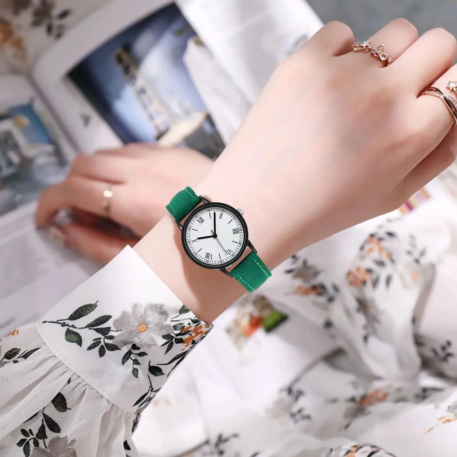 Luxury Women Watch Leather Casual Watches Ladies Quartz Wristwatch Clock Reloj Mujer Quartz Wrist watches Montre Femme
