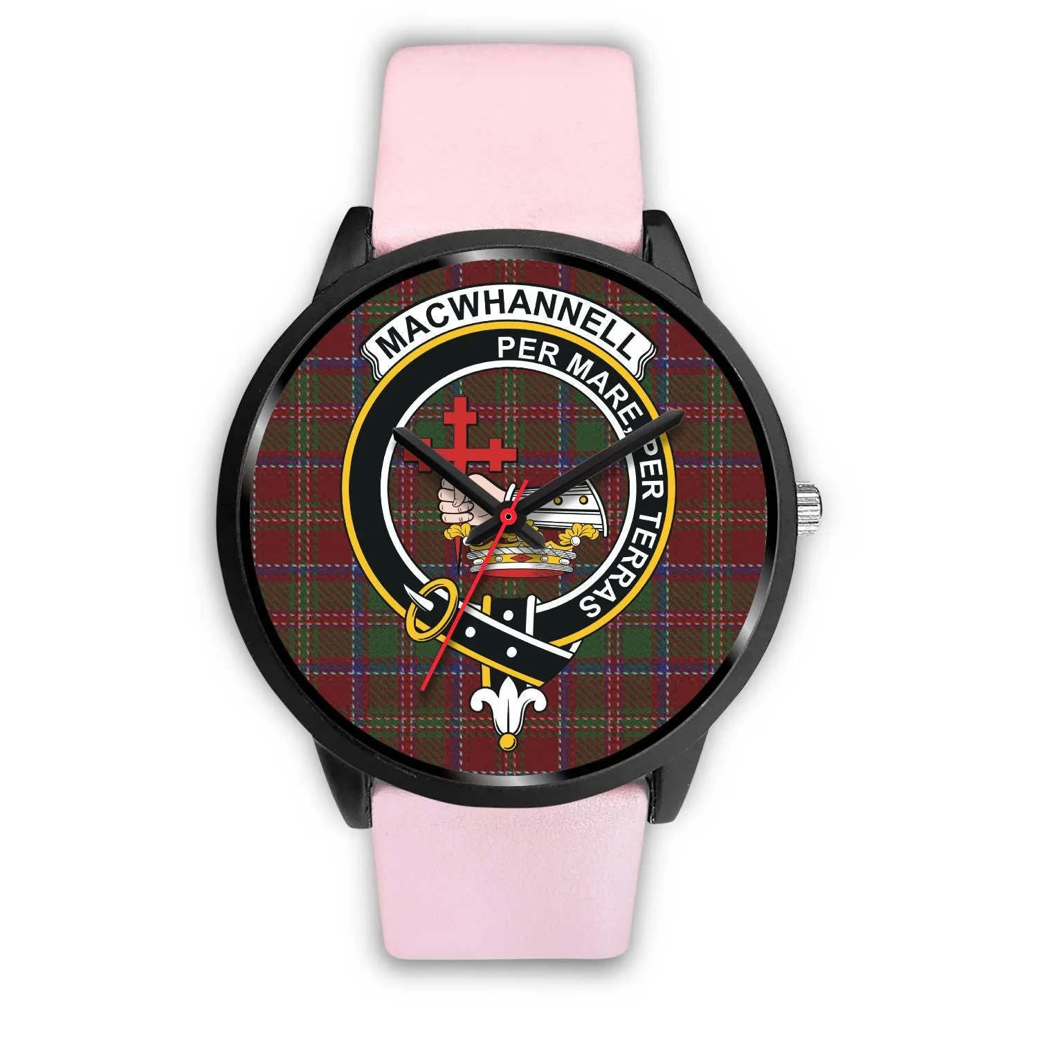 MacWhannell Clan Badge Tartan Black Watch