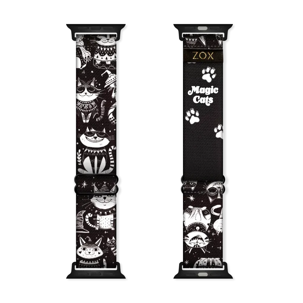 Magic Cats Watch Band