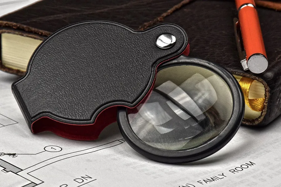 Magnifier - 5x 1 1/2" Folding Pocket Magnifier