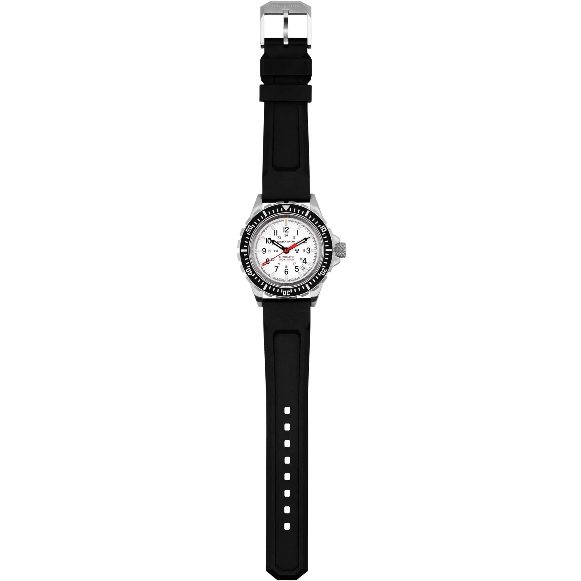 Marathon Arctic Edition Large Diver's Automatic (GSAR) - 41mm White Dial No Government Markings Stainless Steel WW194006-WD
