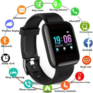 Men Blood Pressure Heart Rate Monitor  Fitness Tracker Watch r Android IOS