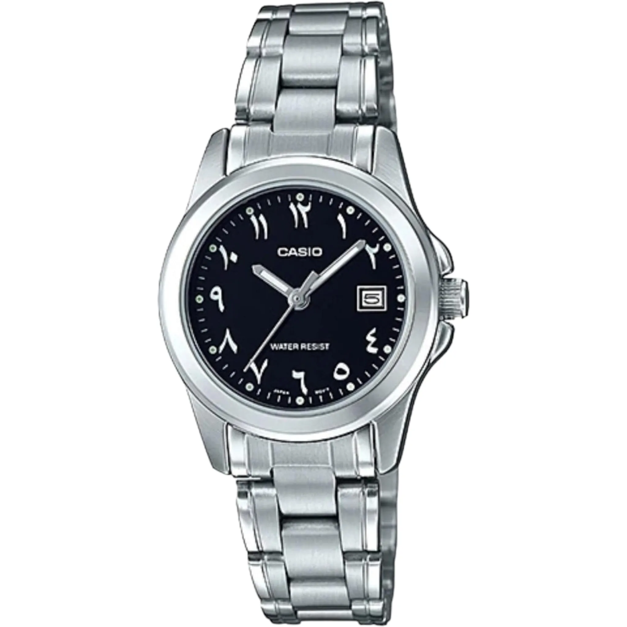 Montre Casio Arabic Dial Femme LTP-1215A-1B3 Noir