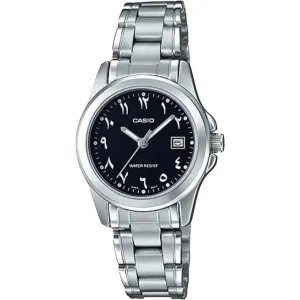 Montre Casio Arabic Dial Femme LTP-1215A-1B3 Noir