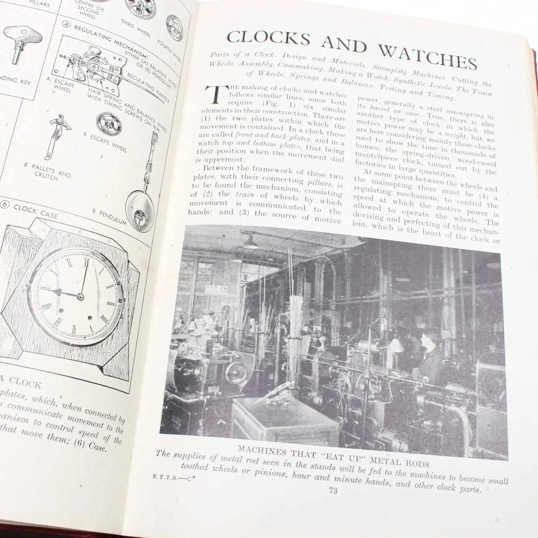 Old 'Everyday Things And Their Story' Book (C.1944)