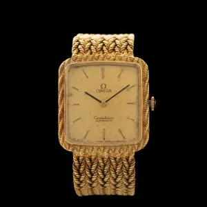 Omega - Constellation 'Ultra Thin' Automatic 18kt Gold