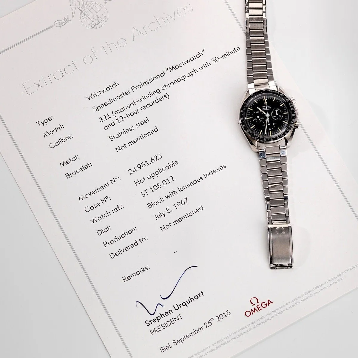 Omega Speedmaster 105.012 - 66