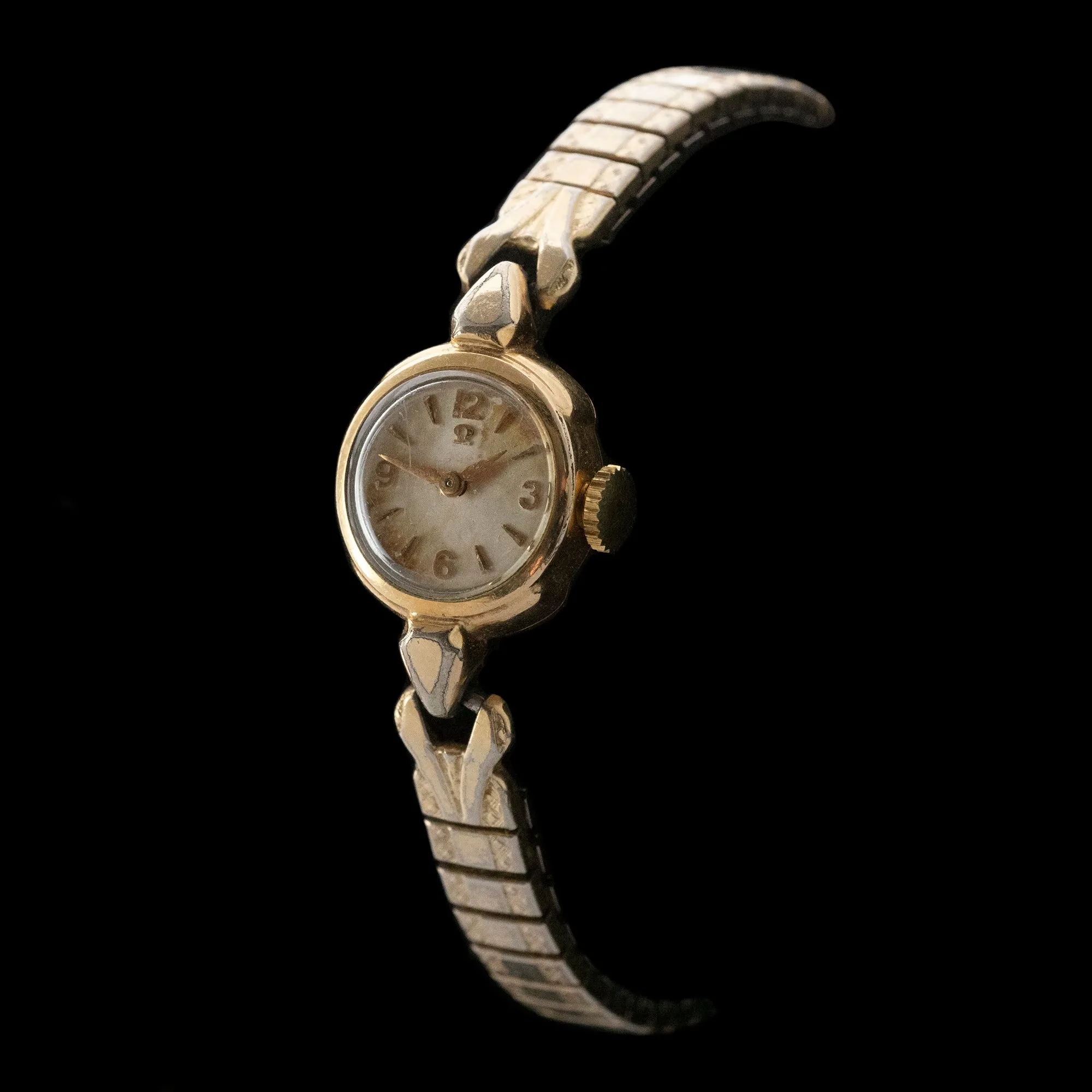 Omega - Vintage 9Kt Gold Ladies Dress Watch